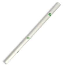 Paper Jumbo Straws 12mm White