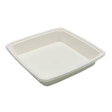 Square 9* Sugarcane Tray