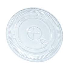 PET Flat Lids: 92MM cups