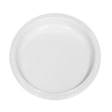Plastic Round Plate: 230mm