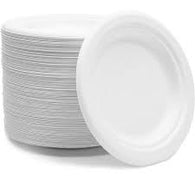 7” Sugarcane Round Plate