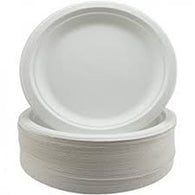 9” Sugarcane Round Plates