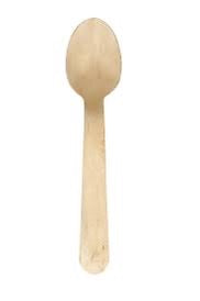 Wooden teaspoon 110mm