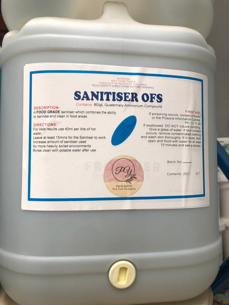 Sanitizer O.F.S 20LT