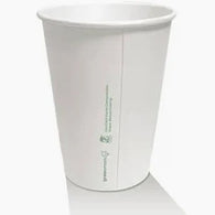 12OZ Double Wall Aqueous Truly Eco Cups- White
