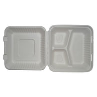 Sugarcane 3 Compartment Meal Tray