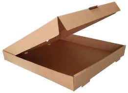 12” Pizza Box – Brown/Brown