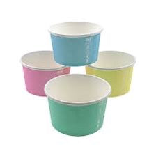 5 OZ Ice cream Truly Eco Cups – Pastel