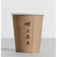 Double Wall Aqueous Truly Eco Cups: 8oz