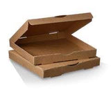 9” Pizza Box – White/Brown