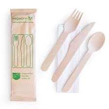 Cutlery Wooden Set