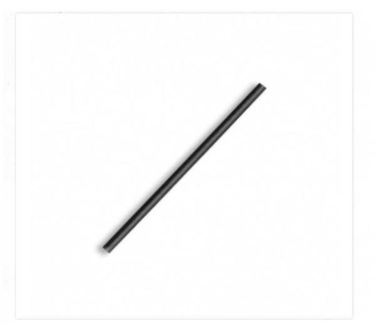 Paper Straws Black stripped cocktail 4.5*120mm