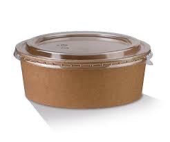 Pet Lid for Kraft bowl