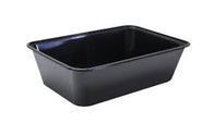 750ML Rectangular container- Black