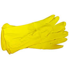 Rubber Gloves- L