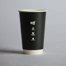 Double Wall Aqueous Truly Eco Cups: 16oz