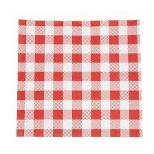 Red Gingham Paper