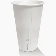 16OZ Double Wall Aqueous Truly Eco Cups- White