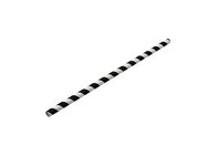 Paper straw black stripe 8mm