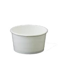 3 OZ Ice cream Cup- White