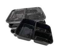 Plastic Lunch Box 2cp with Lid