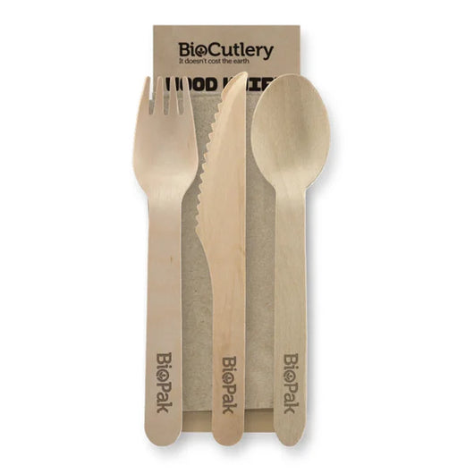 Cutlery Wooden Set