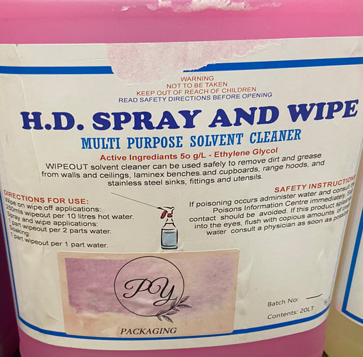 HD Spray and Wipe