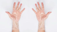 Clear Large LDPE Gloves