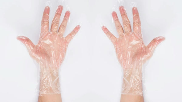 Clear Large LDPE Gloves