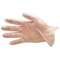 Clear Large Polymer Gloves